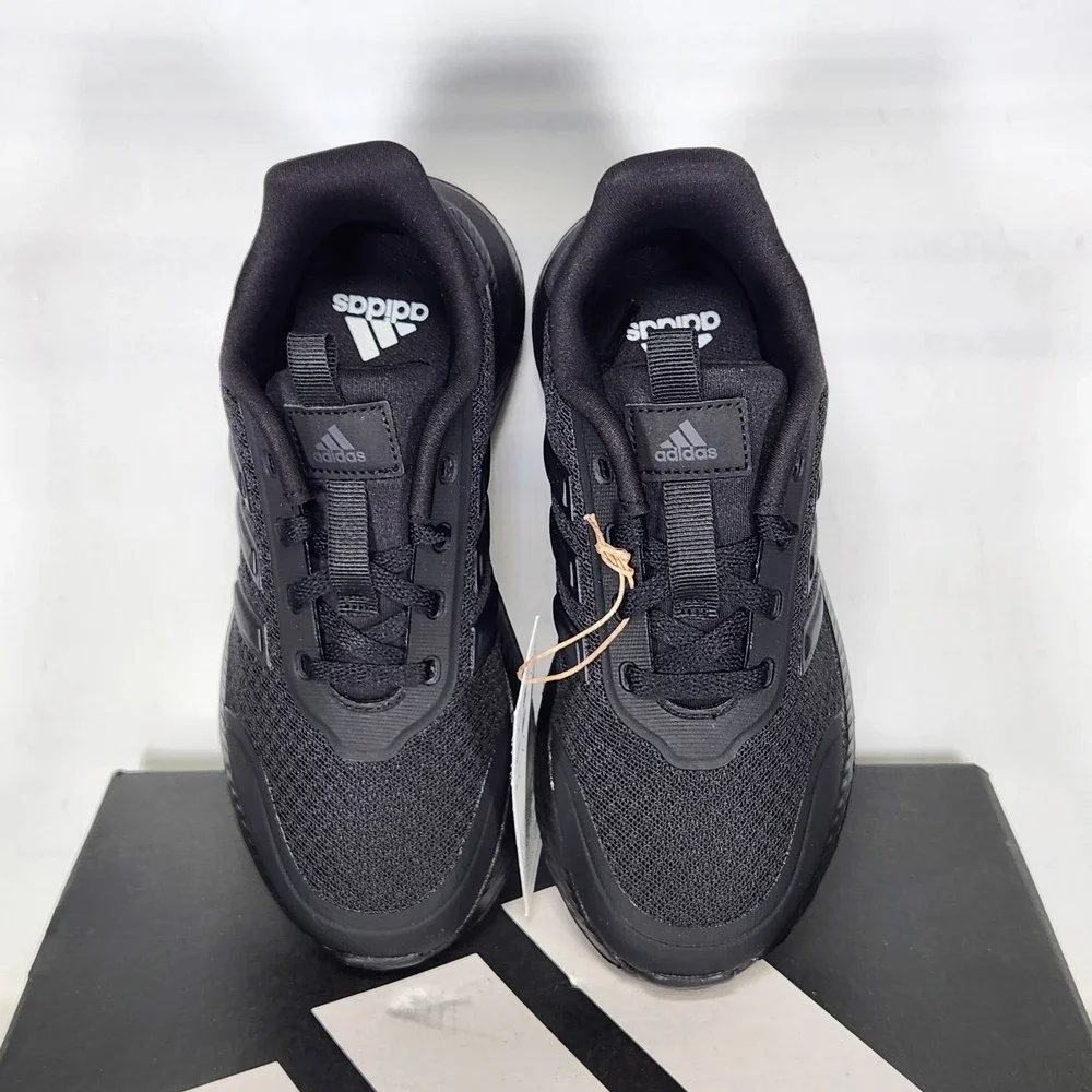 Adidas X_PLRPATH K Kids Running Shoes Triple Black ID0254 Size 1.5Y